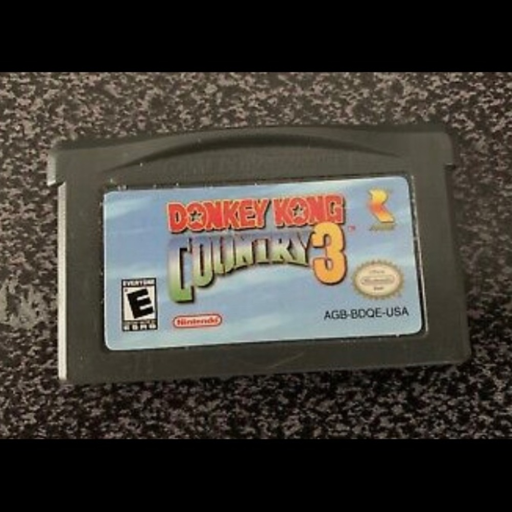 Gameboy Advance Donkey Kong Country 3